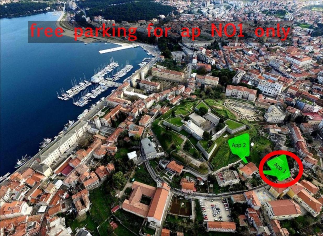 Apartments Bonvenon2Center Póla Kültér fotó